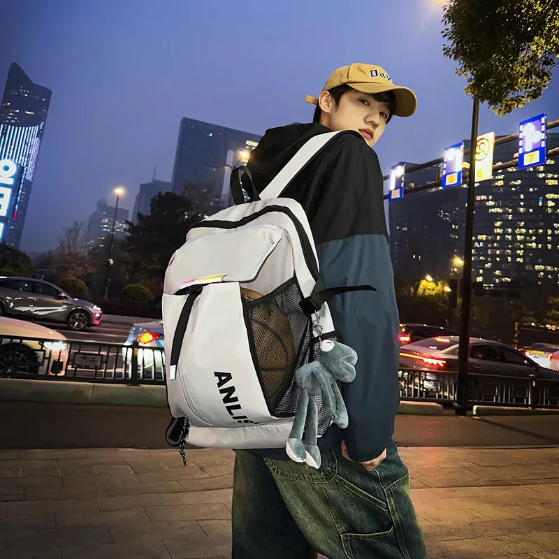 Single Warehouse Oxford Backpack Regular Unisex Multicolor-4