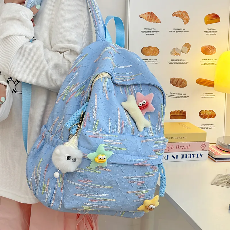 Single Warehouse Nylon Backpack Regular Women's Multicolor-16
