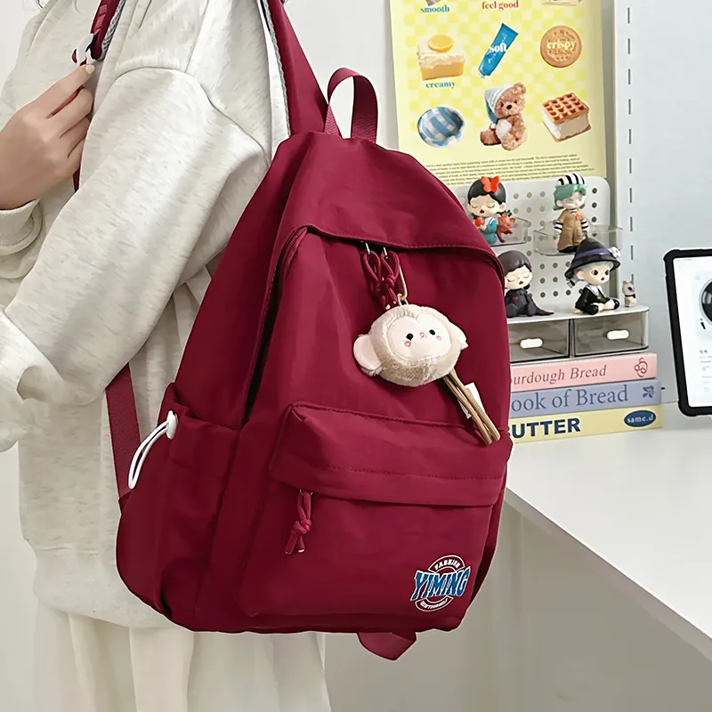 Single Warehouse Nylon Backpack Regular Unisex Multicolor-28