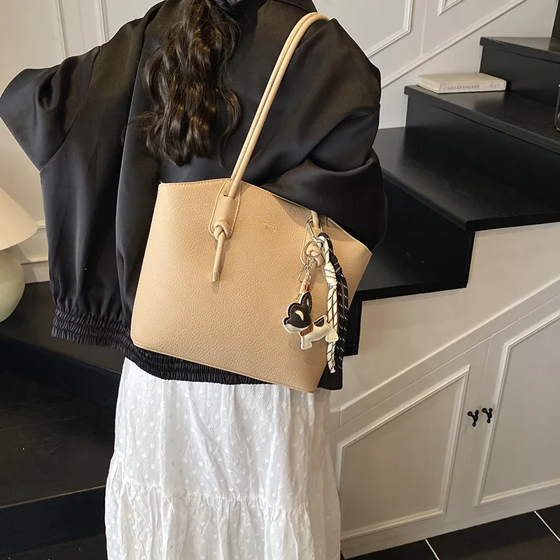 Single Warehouse PU Tote Handbag, Shoulder Bag Regular Women's Multicolor-11