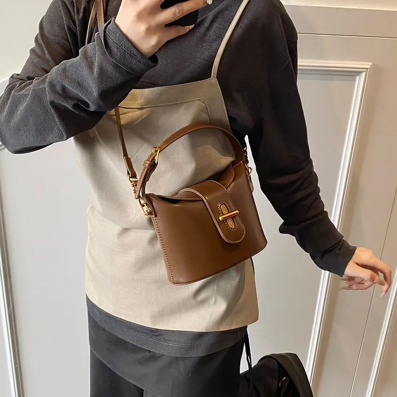 Single Warehouse PU Shoulder Bag, Handbag Regular Women's White/Silver/Brown/Black-16