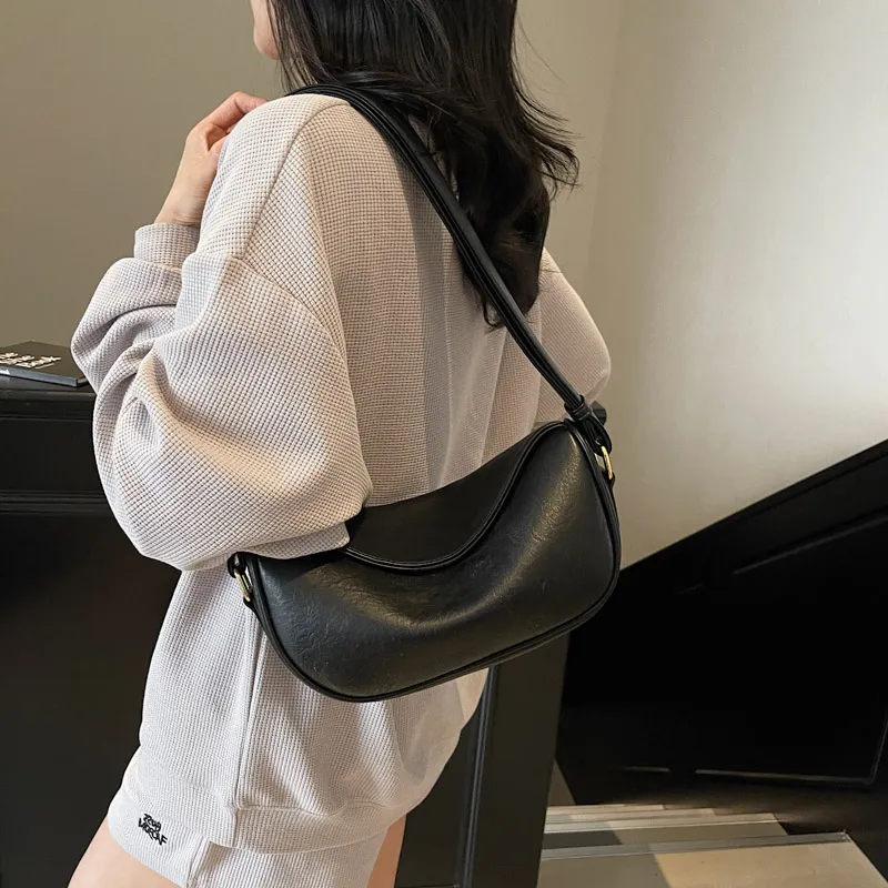 Single Warehouse PU Crossbody Bag, Shoulder Bag Regular Women's Coffee/Khaki/Black-15