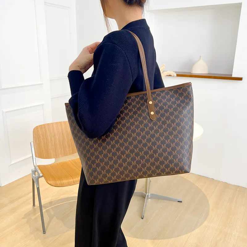 Single Warehouse PU Handheld Underarm Shoulder Bag Regular Women's Ecru/Coffee/Black-8