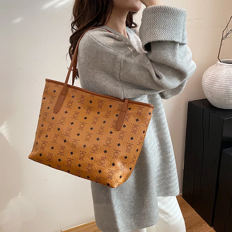 Single Warehouse PU Shoulder Bag Regular Women's White/Brown/Black-8