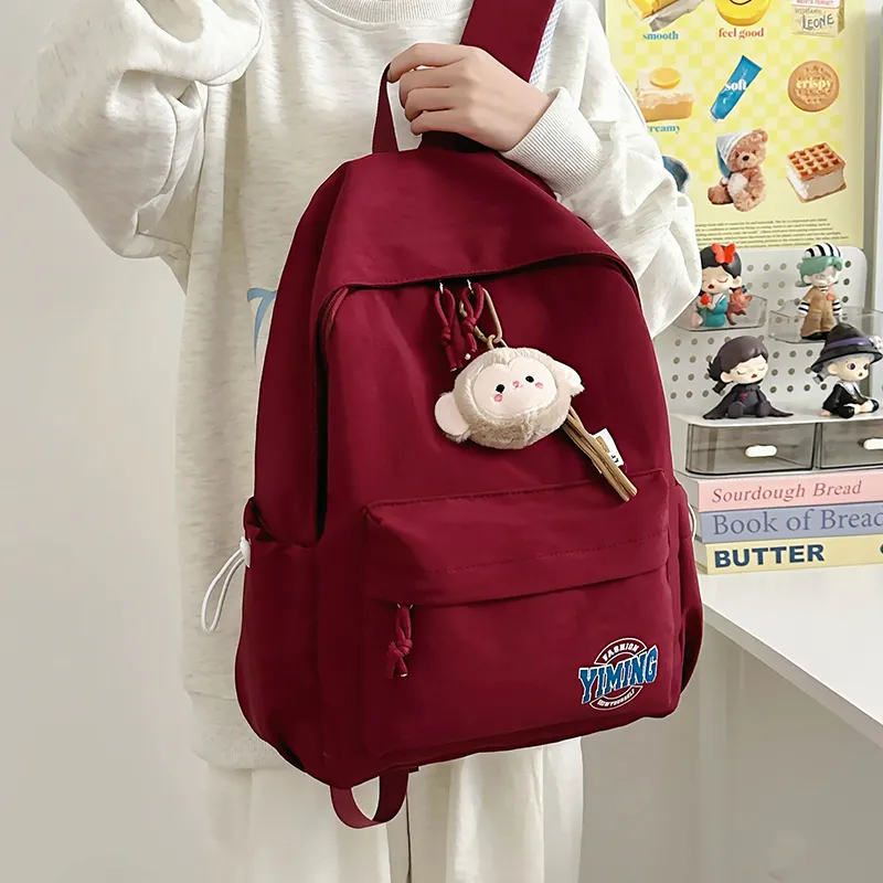Single Warehouse Nylon Backpack Regular Unisex Multicolor-27