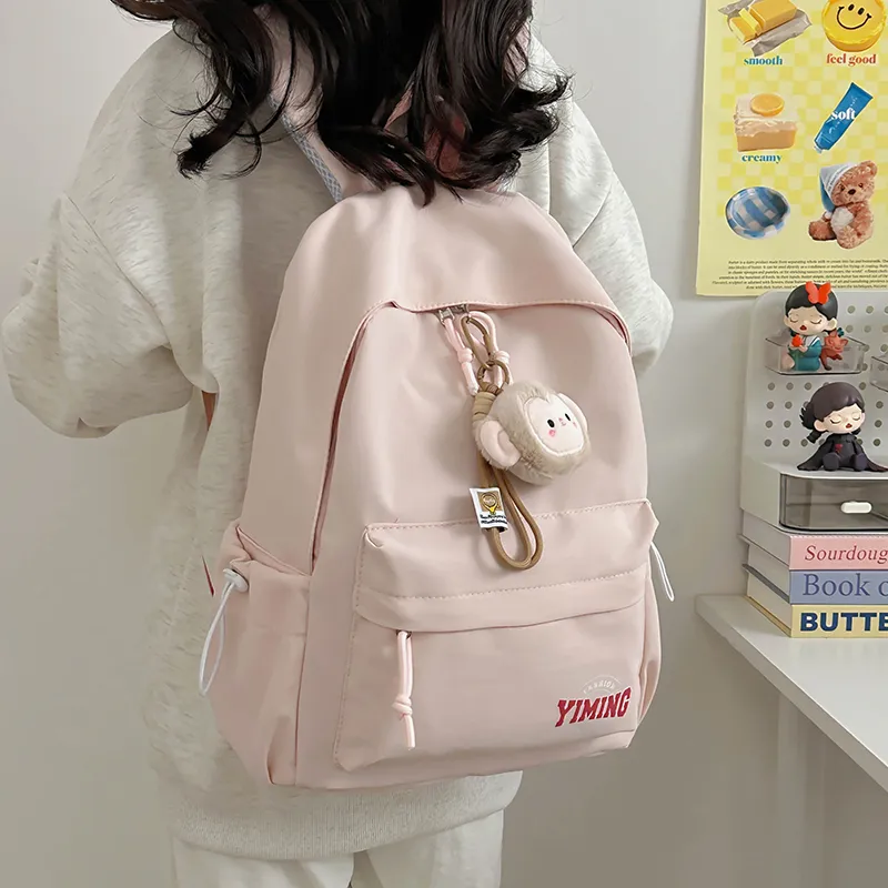 Single Warehouse Nylon Backpack Regular Unisex Multicolor-8