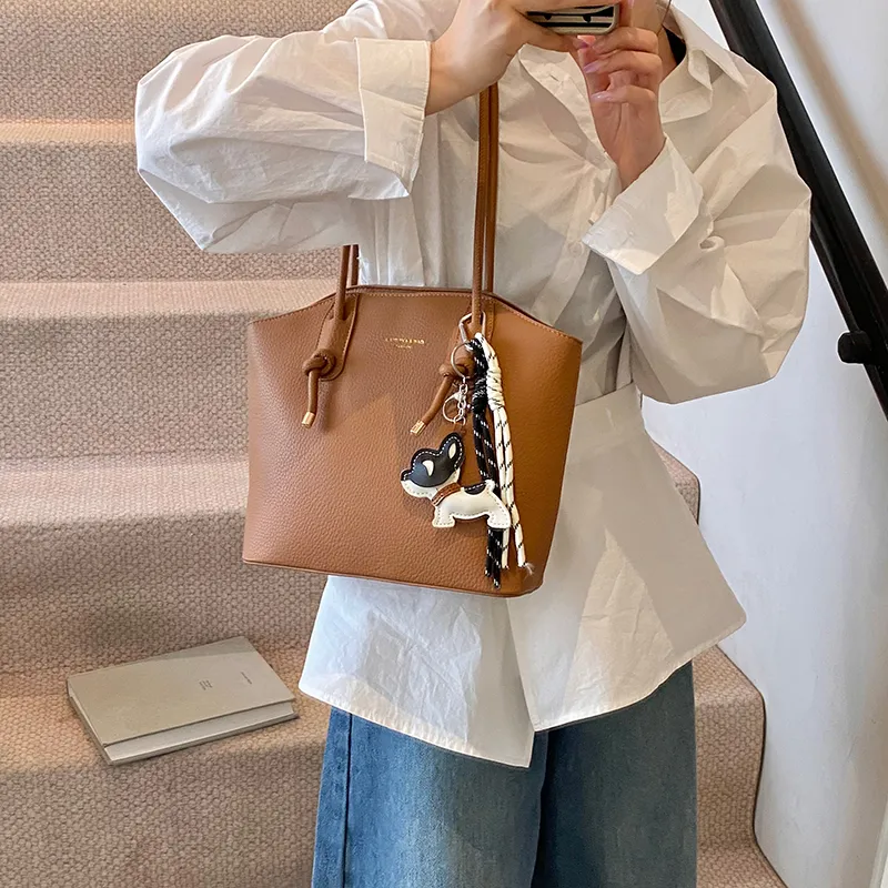 Single Warehouse PU Tote Handbag, Shoulder Bag Regular Women's Multicolor-23