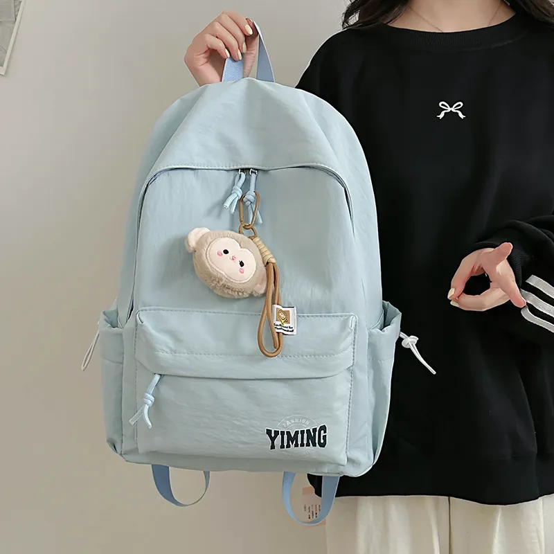 Single Warehouse Nylon Backpack Regular Unisex Multicolor-1
