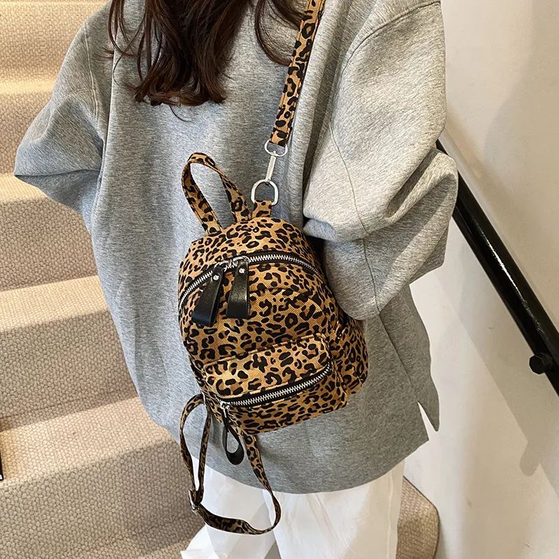 Single Warehouse PU Backpack Regular Women's Coffee/Brown-11