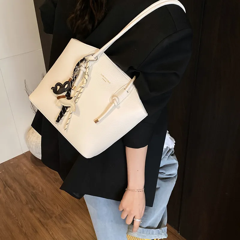 Single Warehouse PU Tote Handbag, Shoulder Bag Regular Women's Multicolor-1