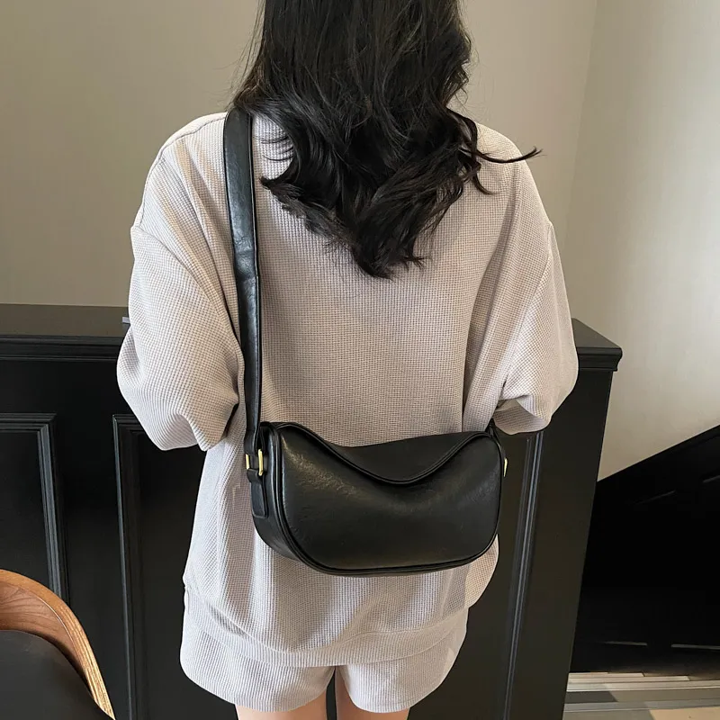 Single Warehouse PU Crossbody Bag, Shoulder Bag Regular Women's Coffee/Khaki/Black-13