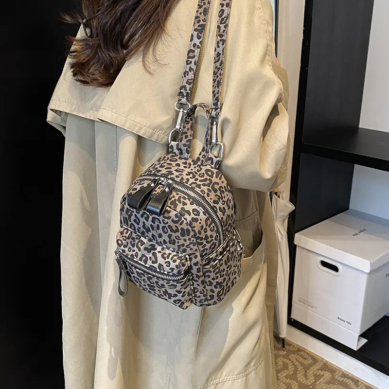 Single Warehouse PU Backpack Regular Women's Coffee/Brown-6