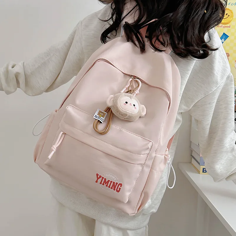 Single Warehouse Nylon Backpack Regular Unisex Multicolor-7