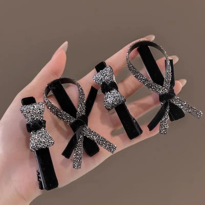 Water Jade Alloy Hair Clips Women's-3
