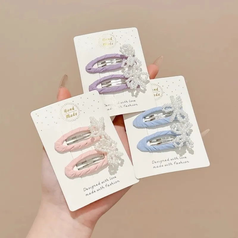 Water Jade Alloy Hair Clips Women's-3