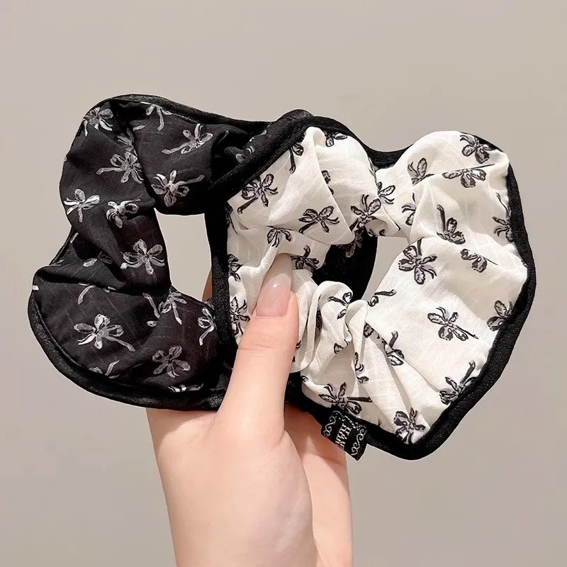 Water Jade Rubber Band Hair Tie Women's-2