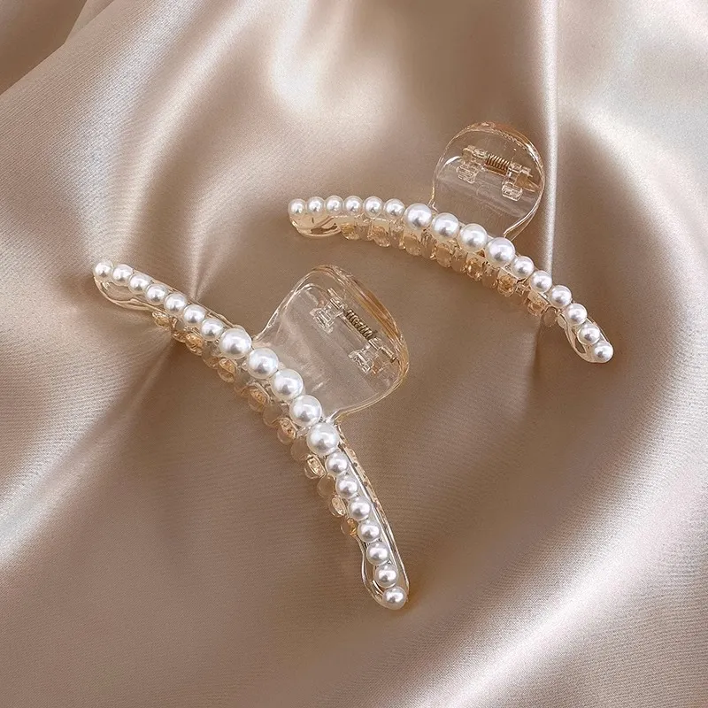 Water jade Hair Clips Women's-1