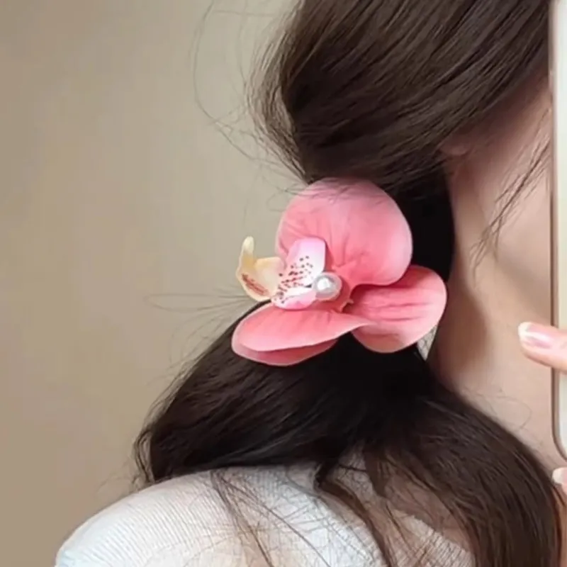 Water jade Hair Clips Women's-2