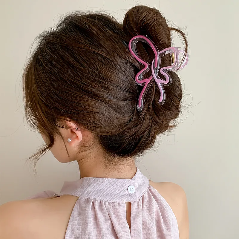 Water jade Hair Clips Women's-1