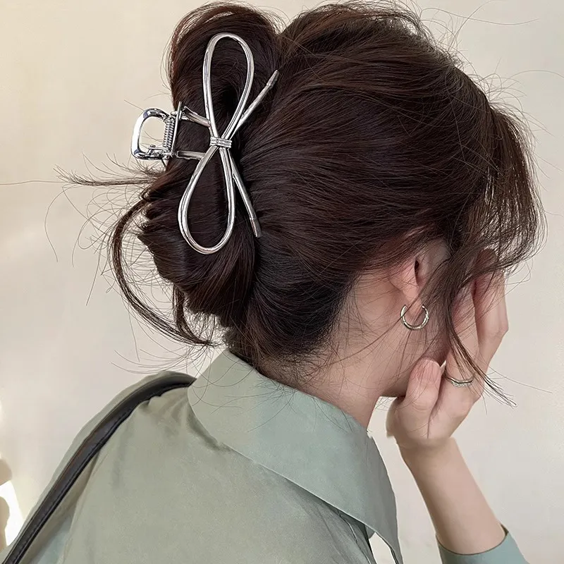 Water jade Hair Clips Women's-4