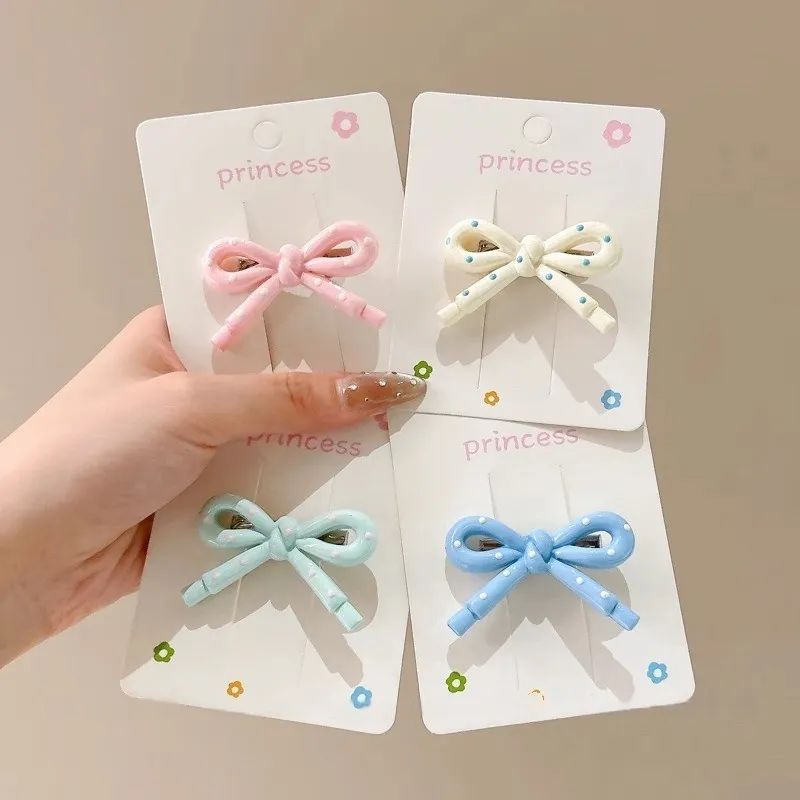 Water Jade Alloy Hair Clips Women's-3