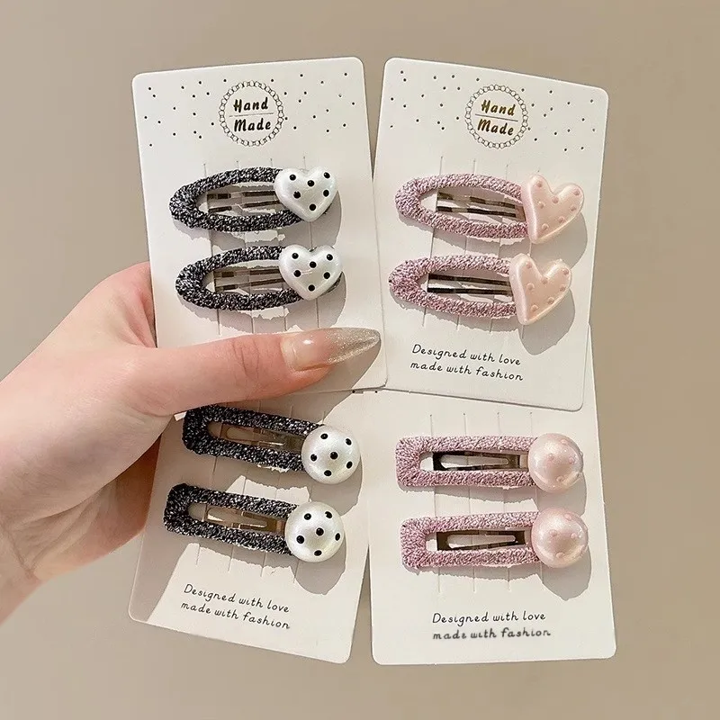 Water Jade Alloy Hair Clips Women's-1