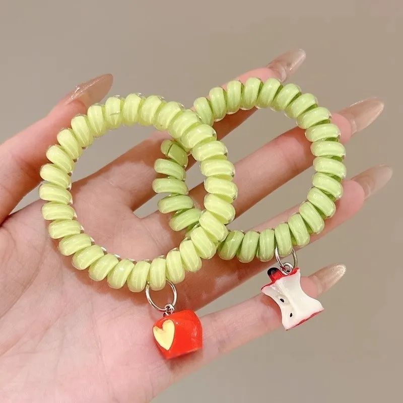 Water Jade Acrylic Hair Tie Women's-1