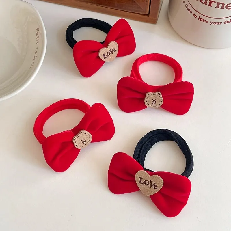 Water Jade Fabric Hair Tie Women's-2