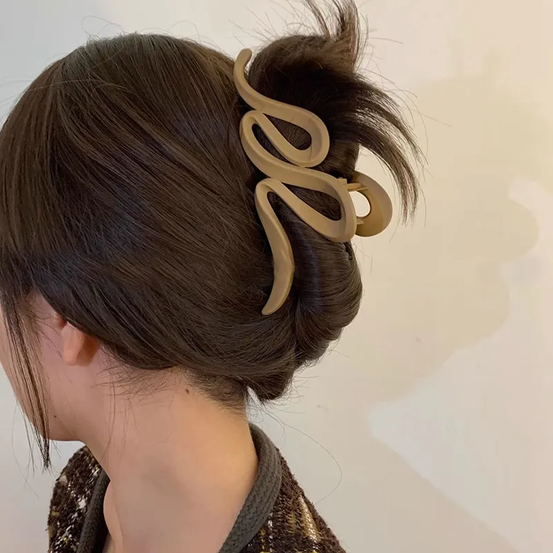 Water jade Hair Clips Women's-4