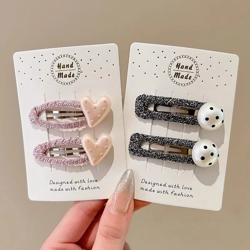 Water Jade Alloy Hair Clips Women's-2
