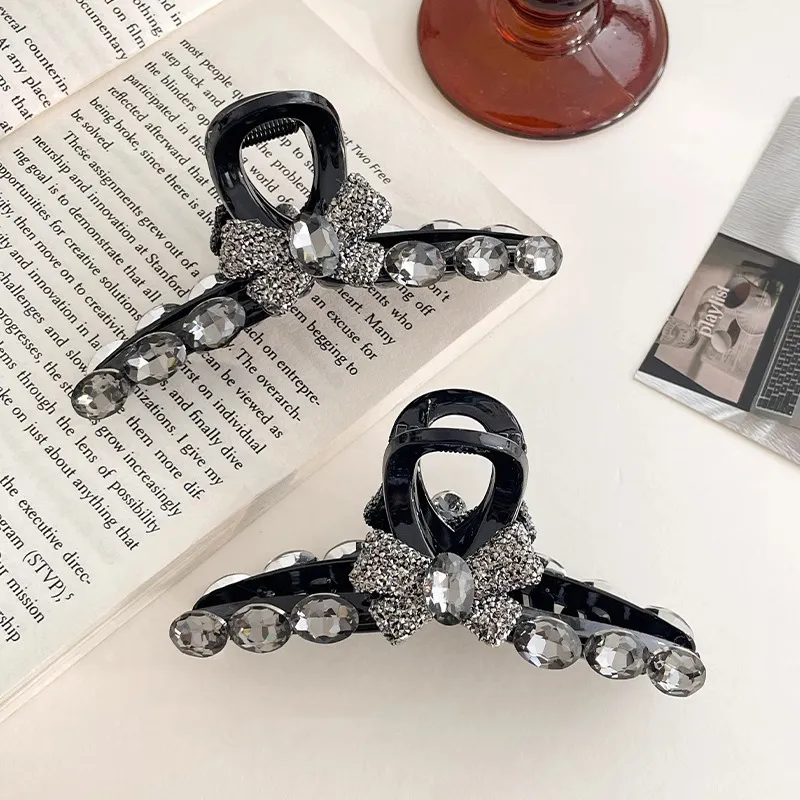 Water jade Hair Clips Women's-3