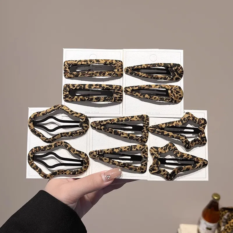 Water Jade Alloy Hair Clips Women's-6
