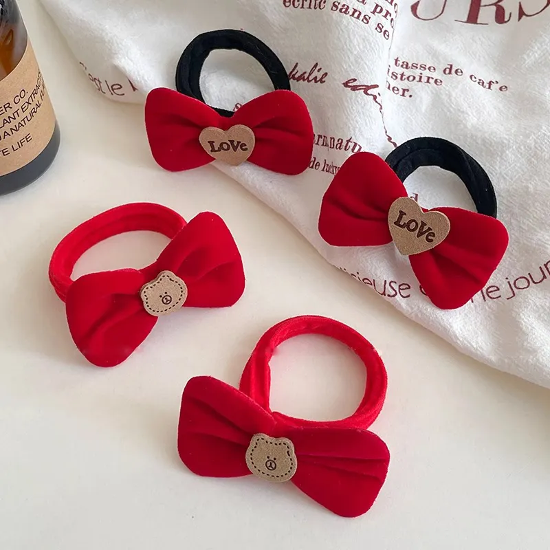 Water Jade Fabric Hair Tie Women's-1