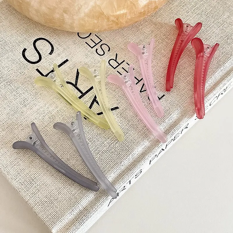 Water Jade Acrylic Hair Clips Women's-4