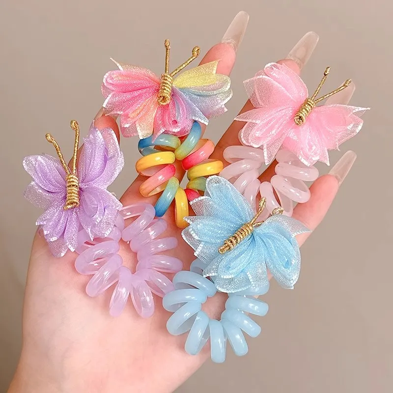 Water jade Hair Ties Women's-6