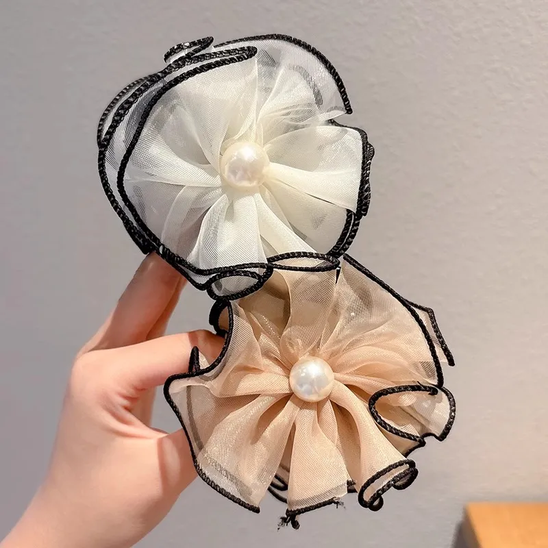 Water jade Hair Clips Women's-4