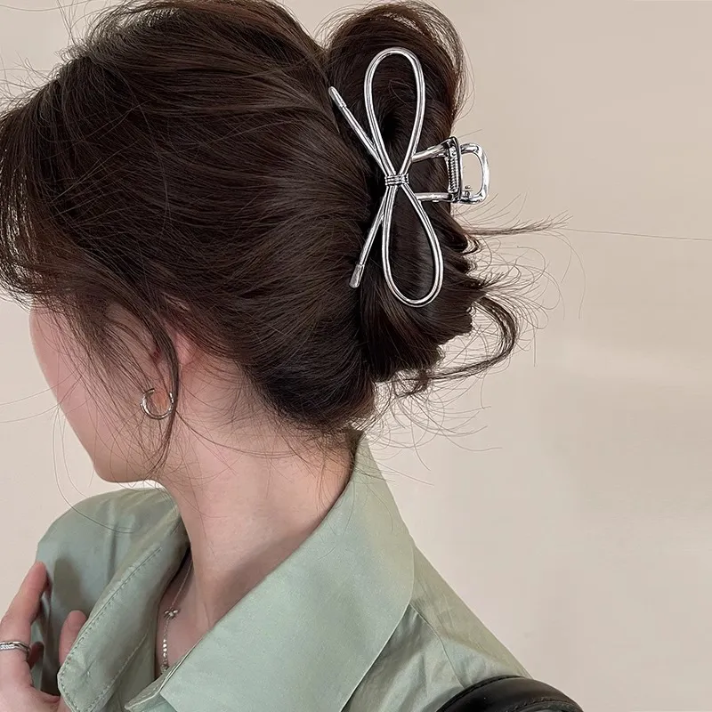 Water jade Hair Clips Women's-3
