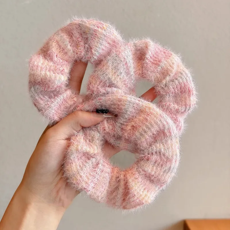 Water Jade Fabric Hair Tie Women's-2