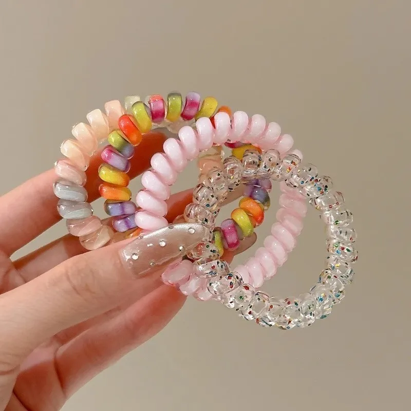 Water Jade Acrylic Hair Tie Women's-4