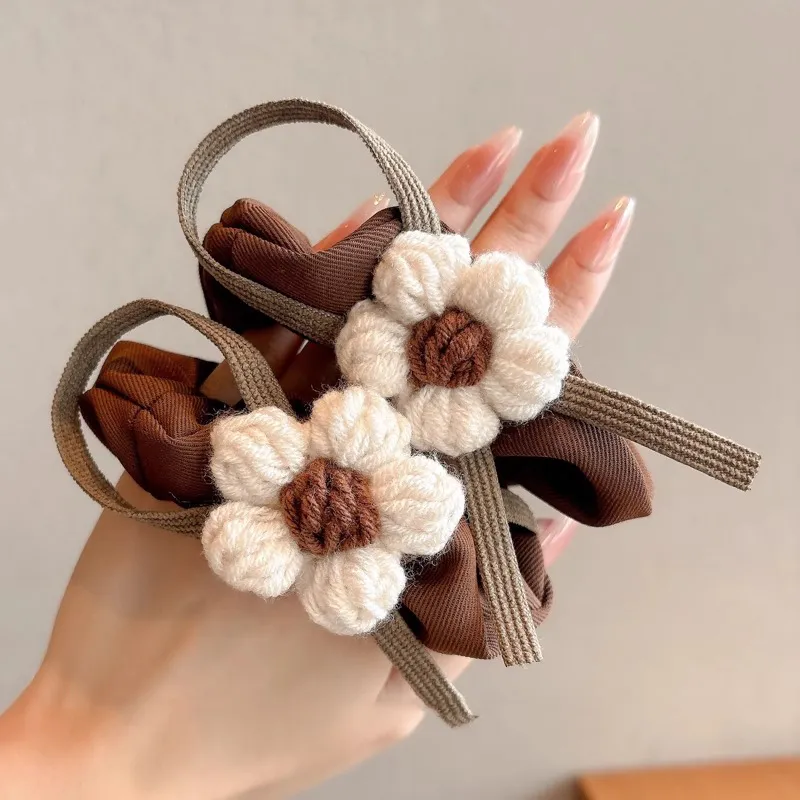 Water Jade Fabric Hair Tie Women's-1
