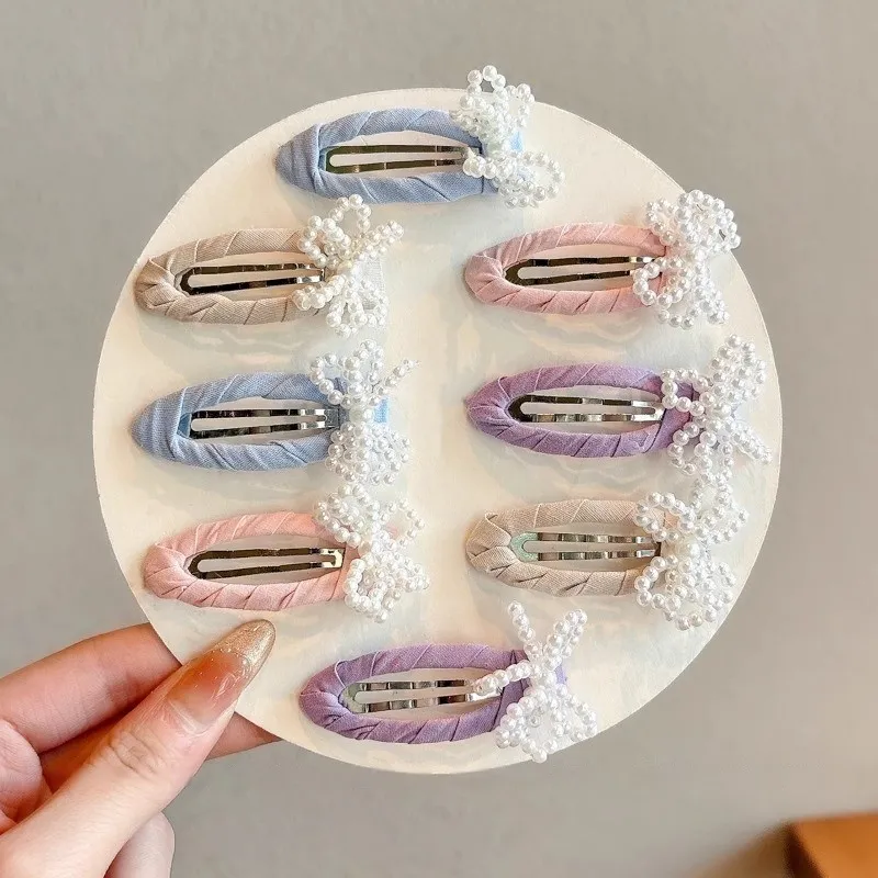 Water Jade Alloy Hair Clips Women's-2