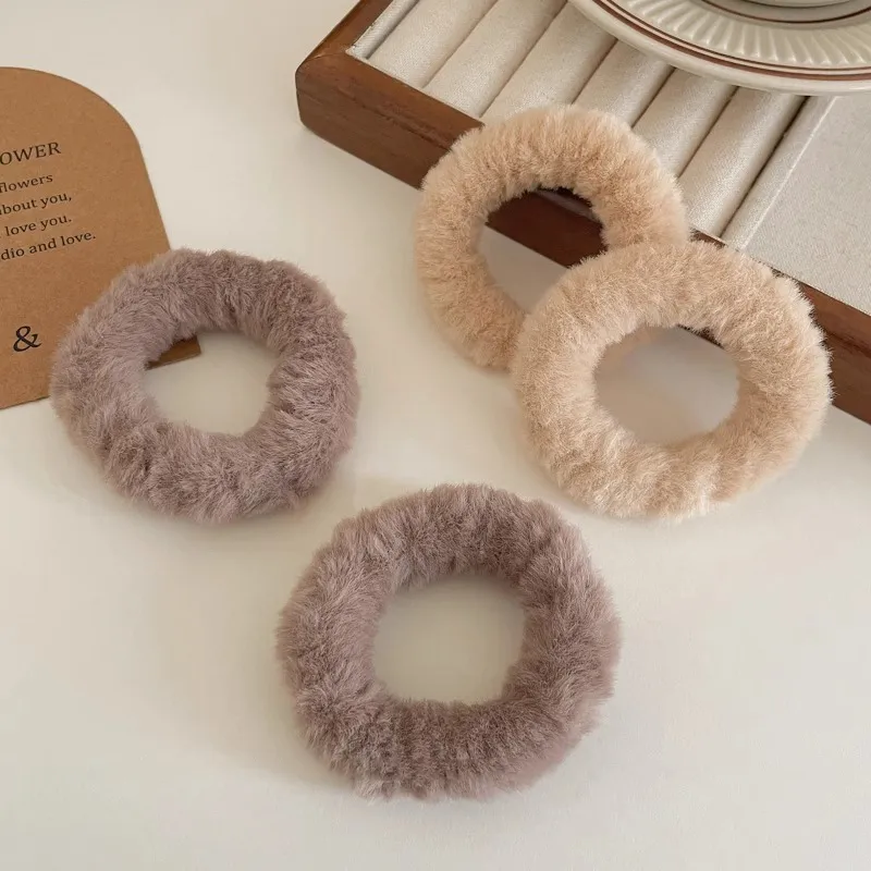 Water Jade Fabric Hair Tie Women's-3