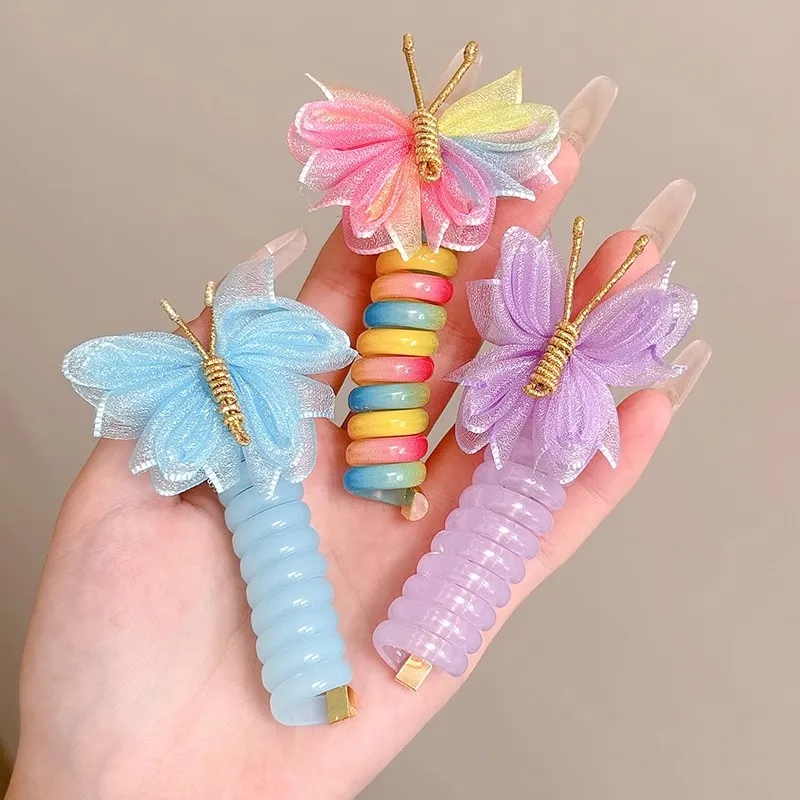 Water jade Hair Ties Women's-4