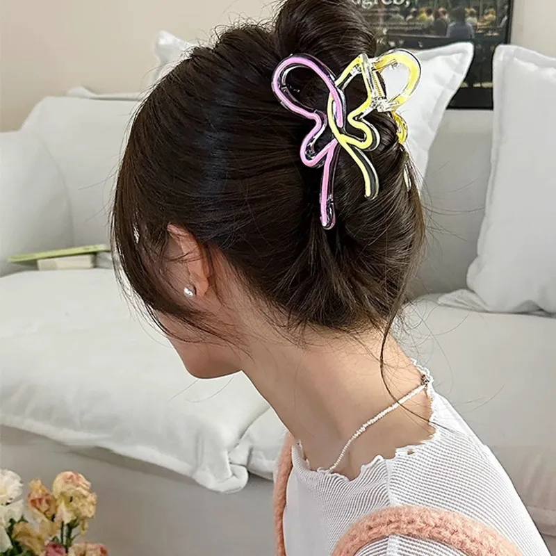 Water jade Hair Clips Women's-4