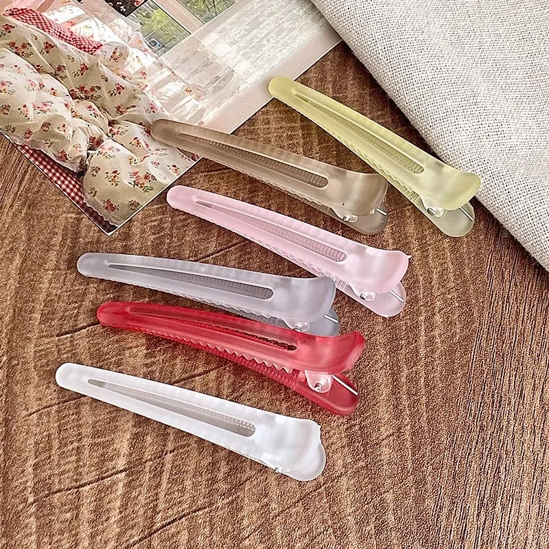Water Jade Acrylic Hair Clips Women's-1