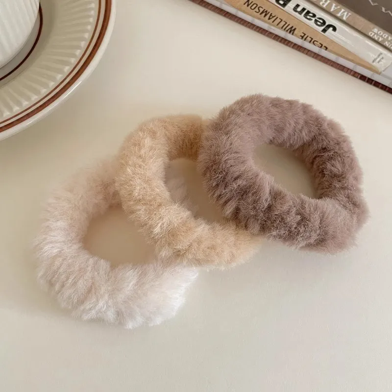Water Jade Fabric Hair Tie Women's-5