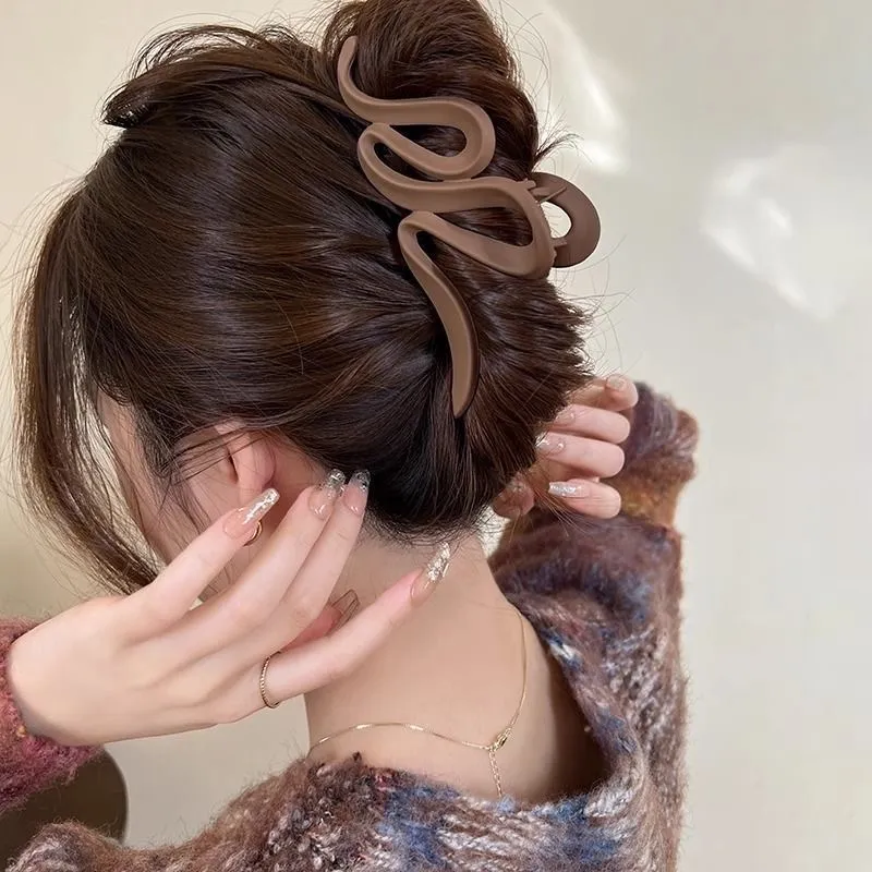 Water jade Hair Clips Women's-2