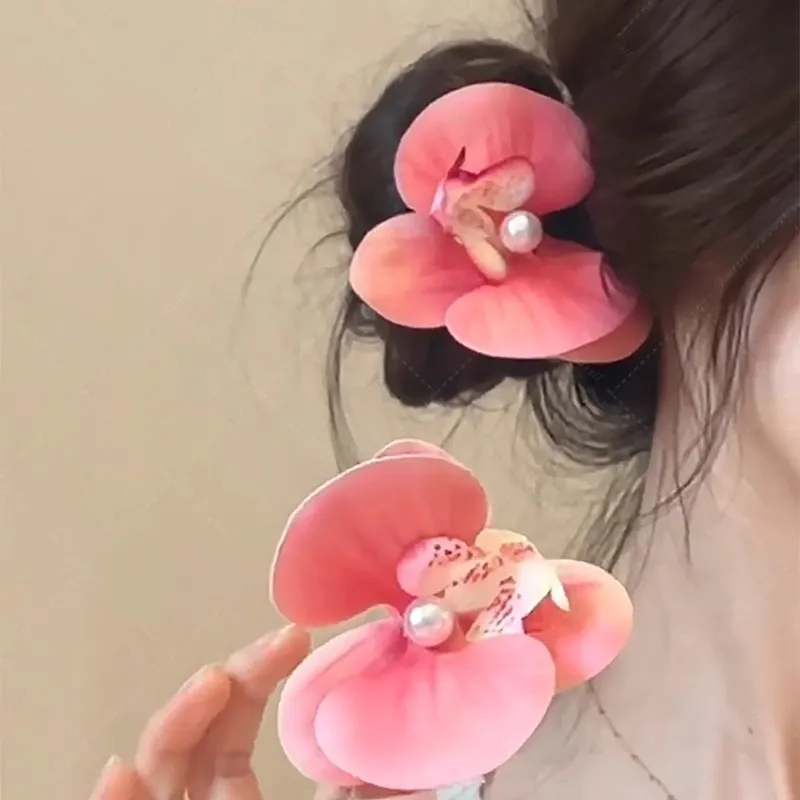 Water jade Hair Clips Women's-1