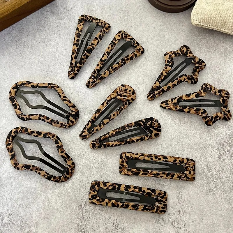 Water Jade Alloy Hair Clips Women's-8