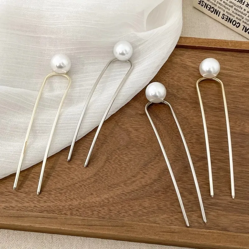 Water Jade Alloy Hairpins Women's-3